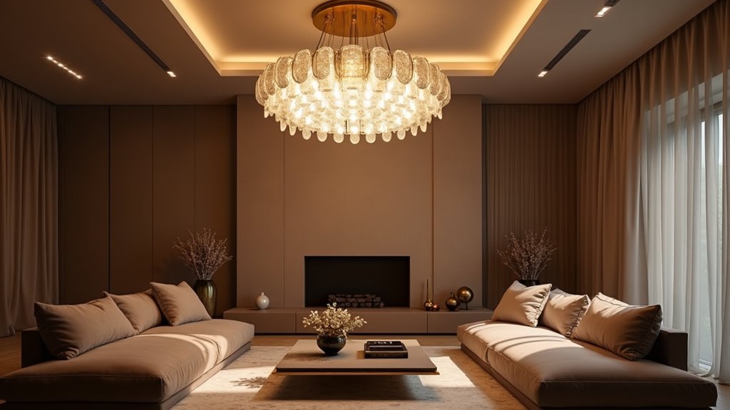 transforming rooms with lighting