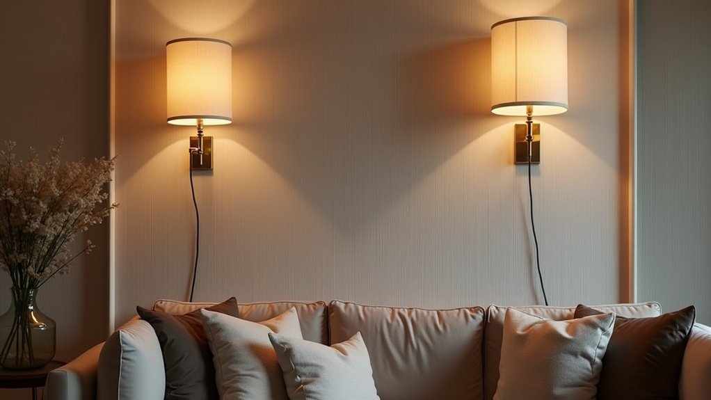 variety of wall sconces