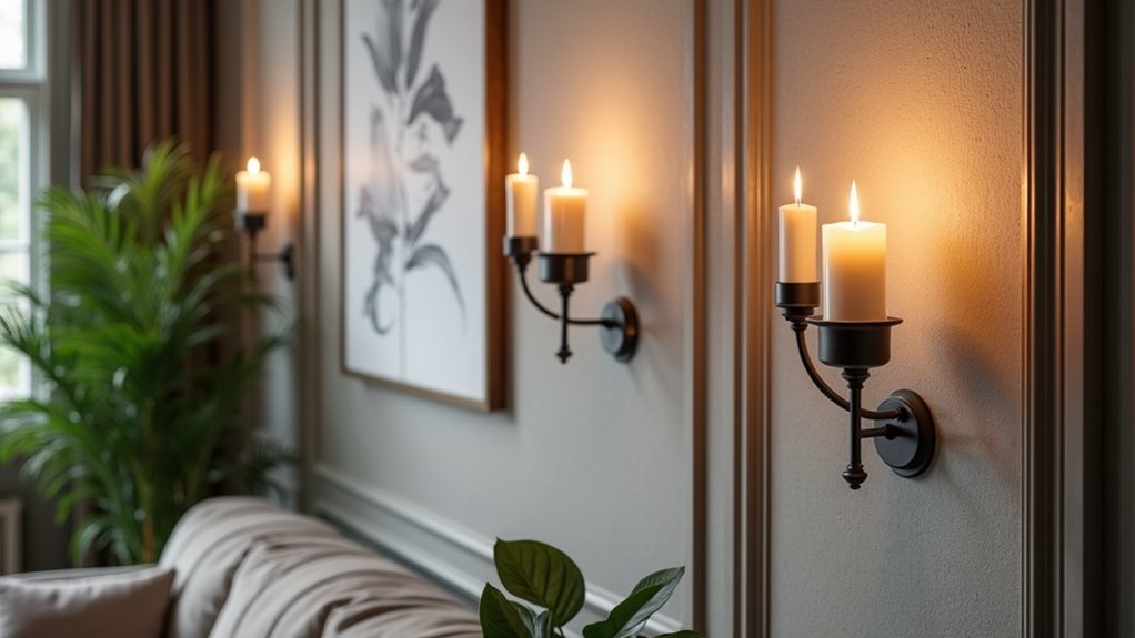 versatile adjustable candle sconces