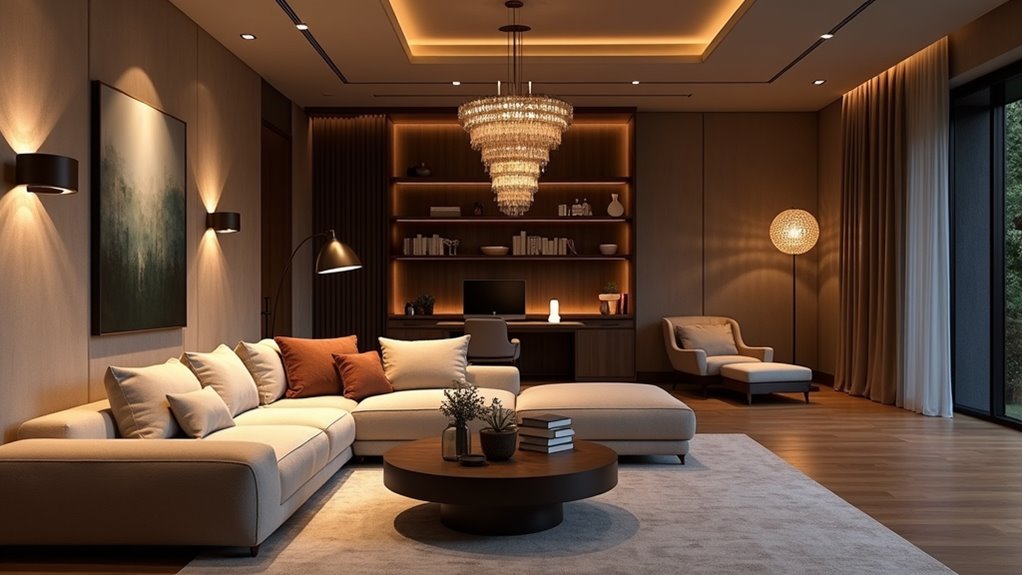versatile living room lighting
