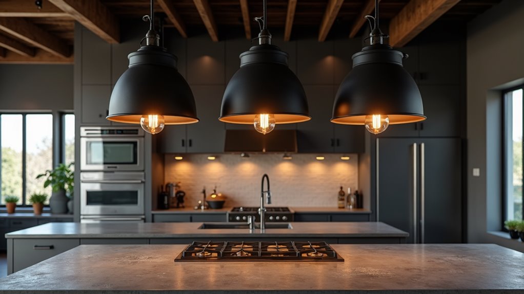 vintage industrial pendant lighting