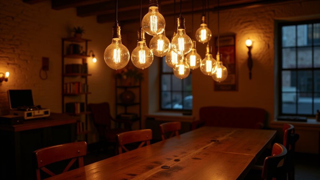 vintage oversized globe bulbs