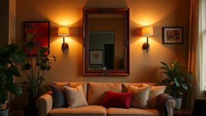 wall sconce placement tips