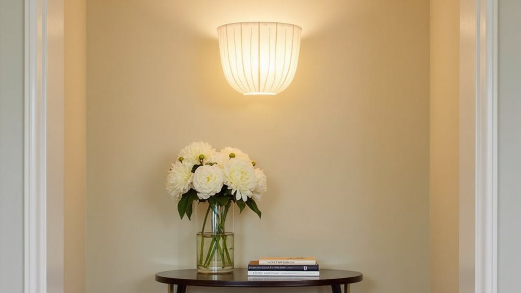 warm lighting earthy tones