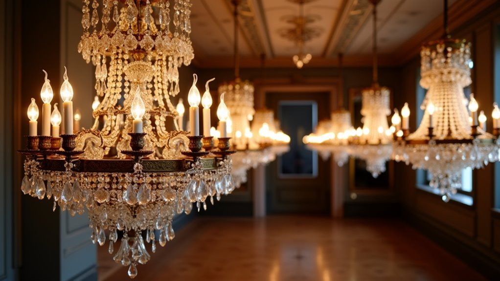 antique georgian chandeliers for sale