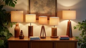 best wooden table lamps