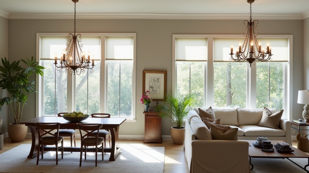 chandelier style and proportion