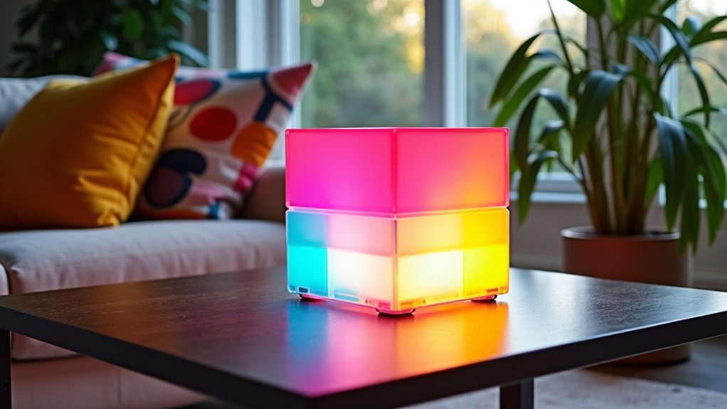 colourful durable modern lamp