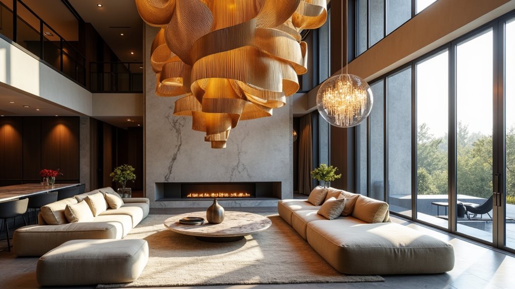 dramatic centerpieces for interiors