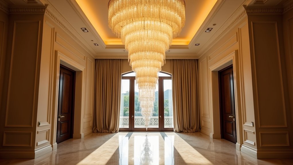 dramatic entryway statement pieces