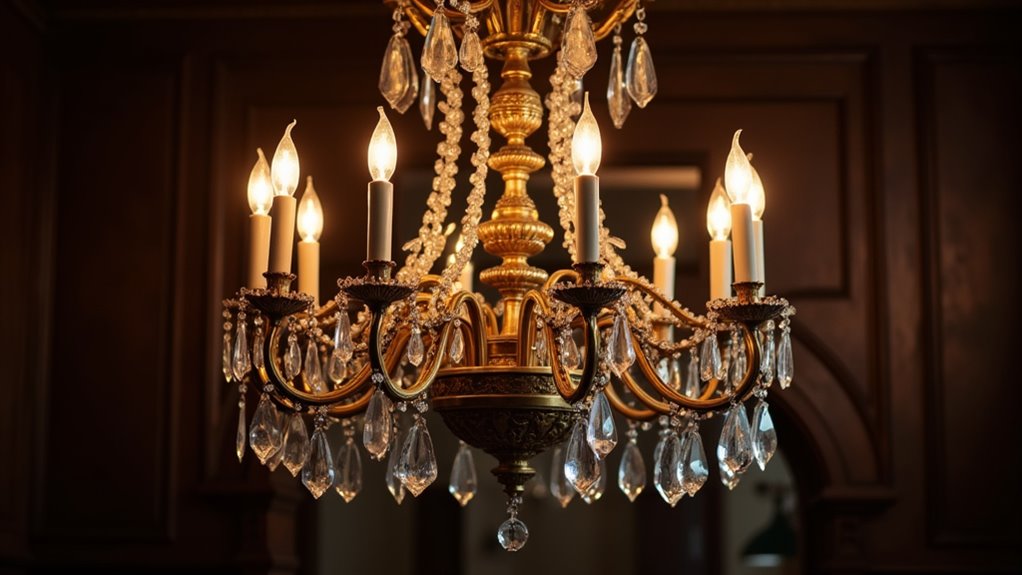 elegant 18th century chandelier craftsmanship