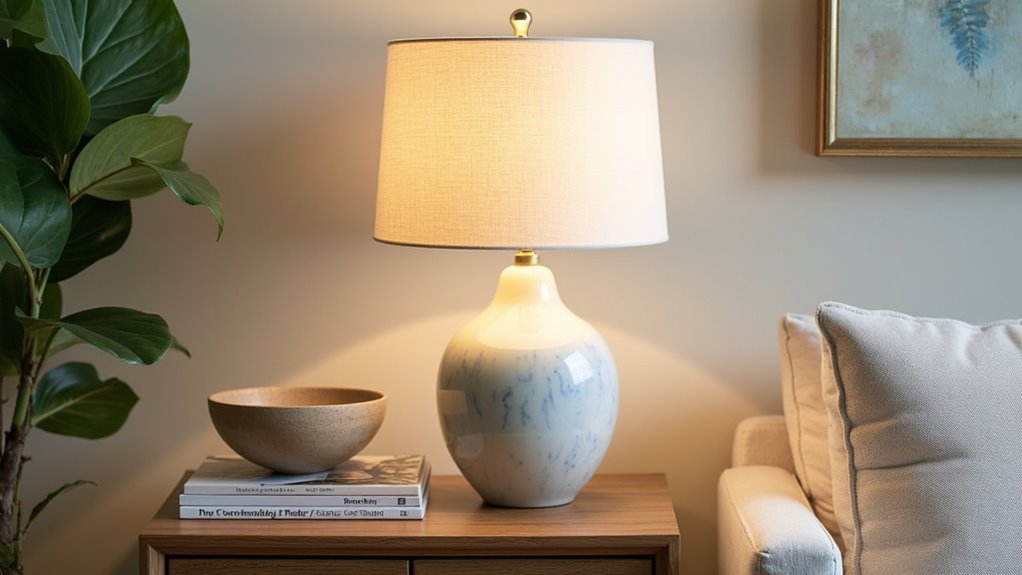elegant ceramic design lamp