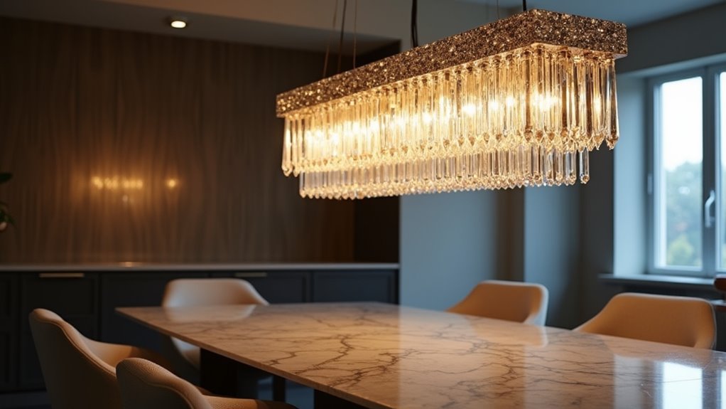 elegant chandelier placement guide