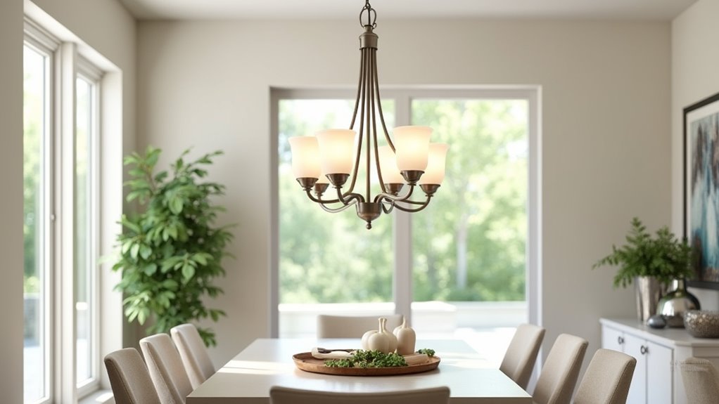 elegant chandelier with versatility