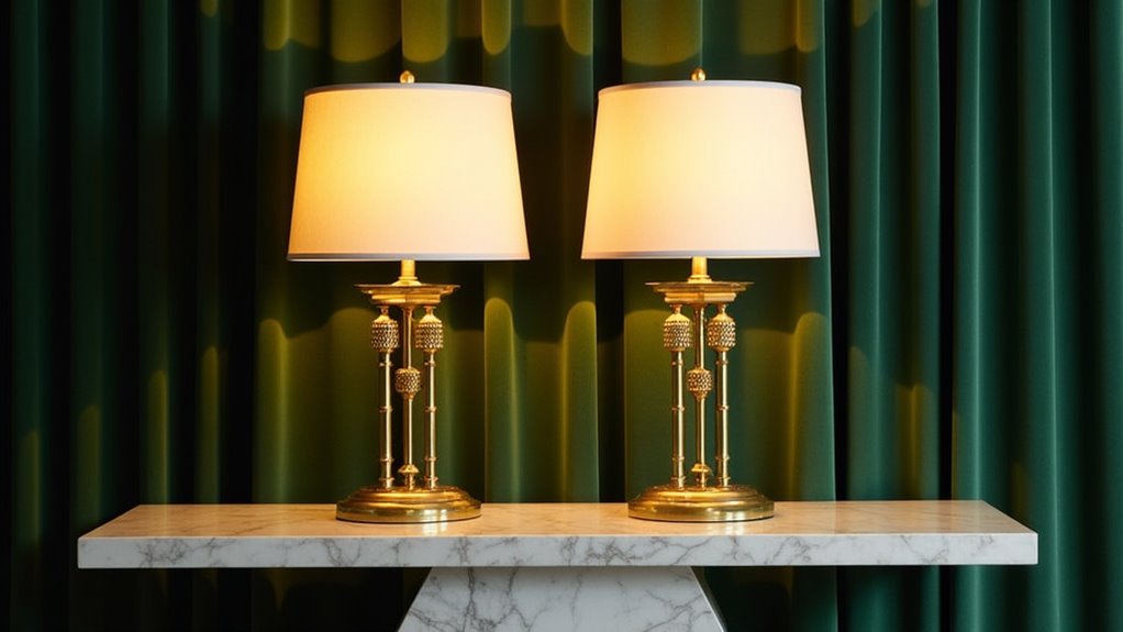 elegant cultural fusion lamp