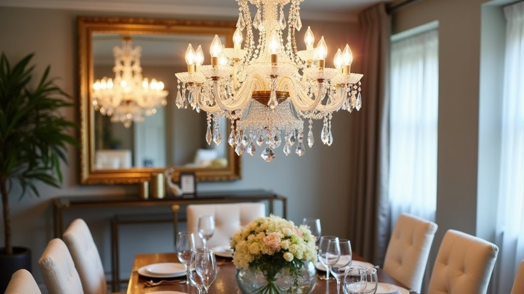 elegant dining chandelier options