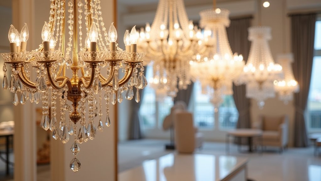 elegant italian chandeliers available