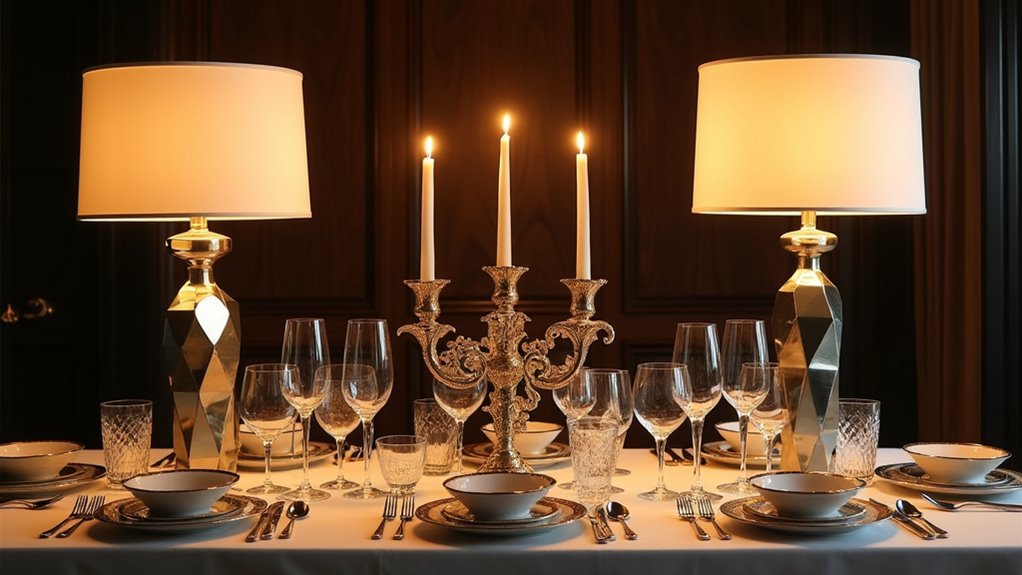 elegant modern table lighting