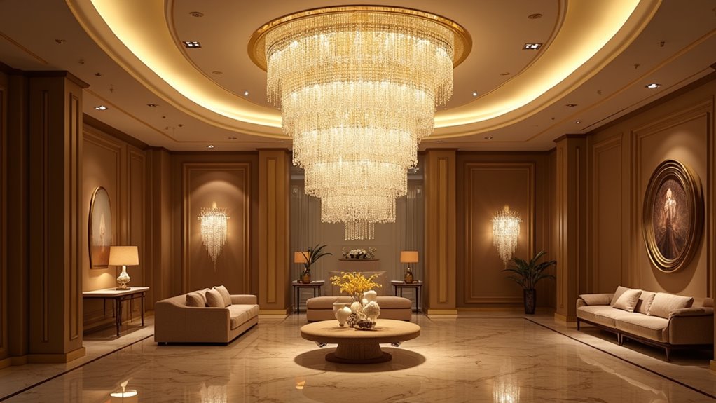 elegant porcelain chandelier design