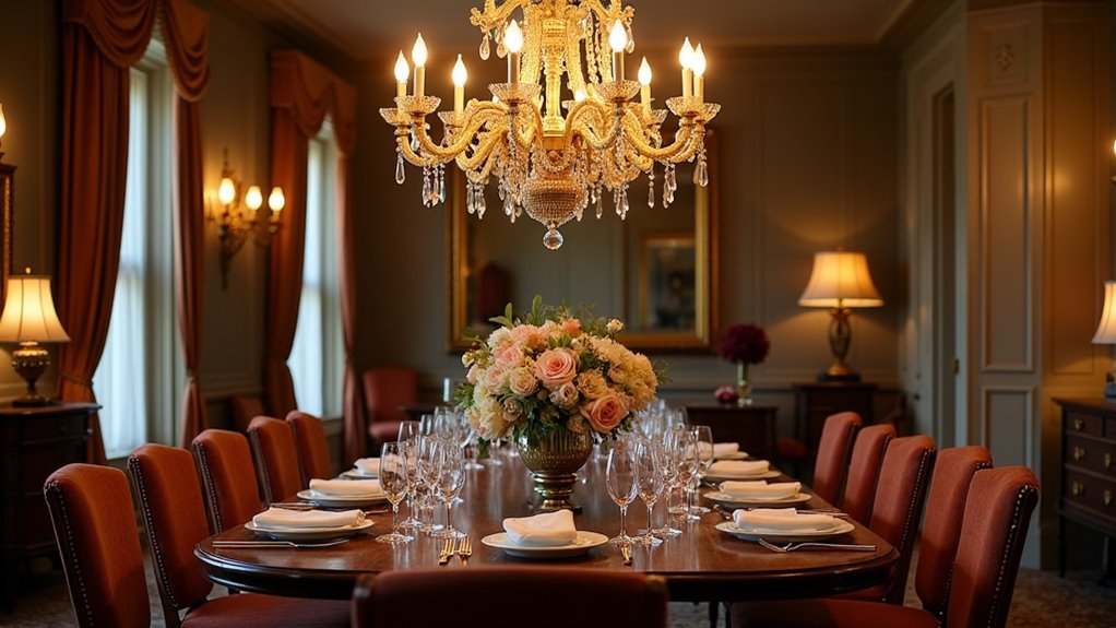 elegant traditional brass pendant