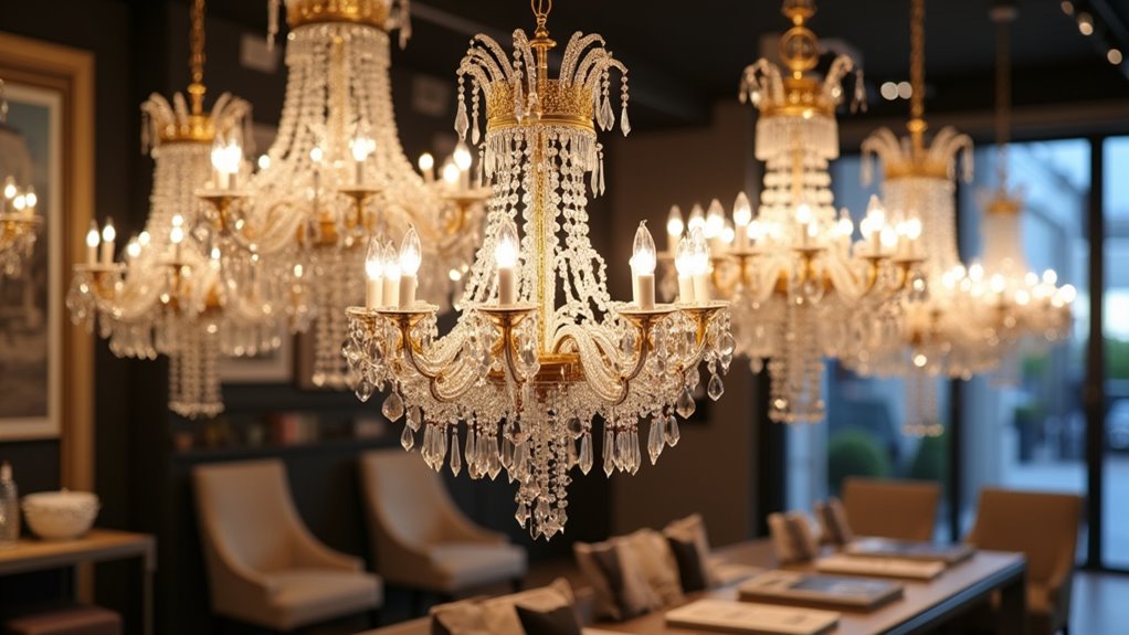 exquisite italian chandeliers available