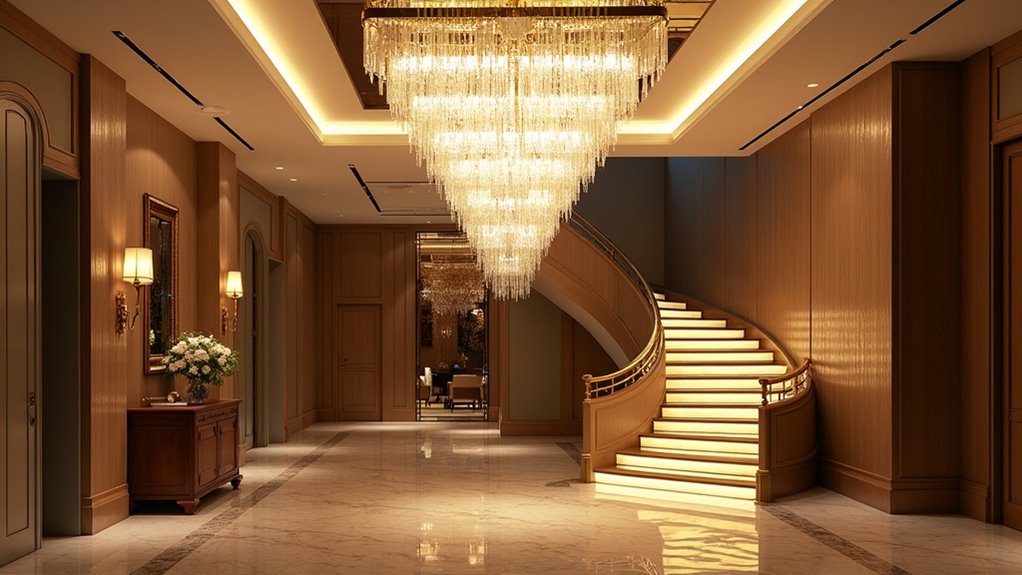 geometric modern elegance chandelier