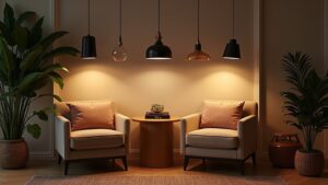 hanging lamps for side tables