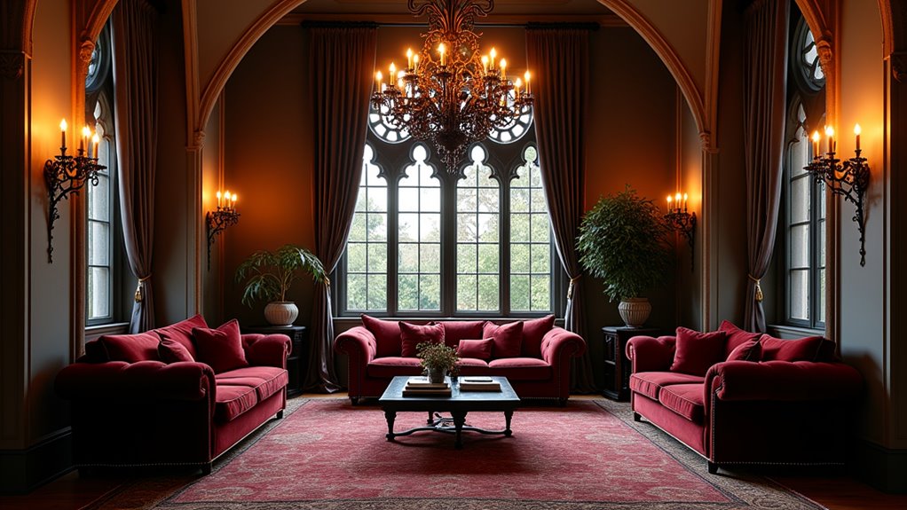 intricate gothic wrought iron