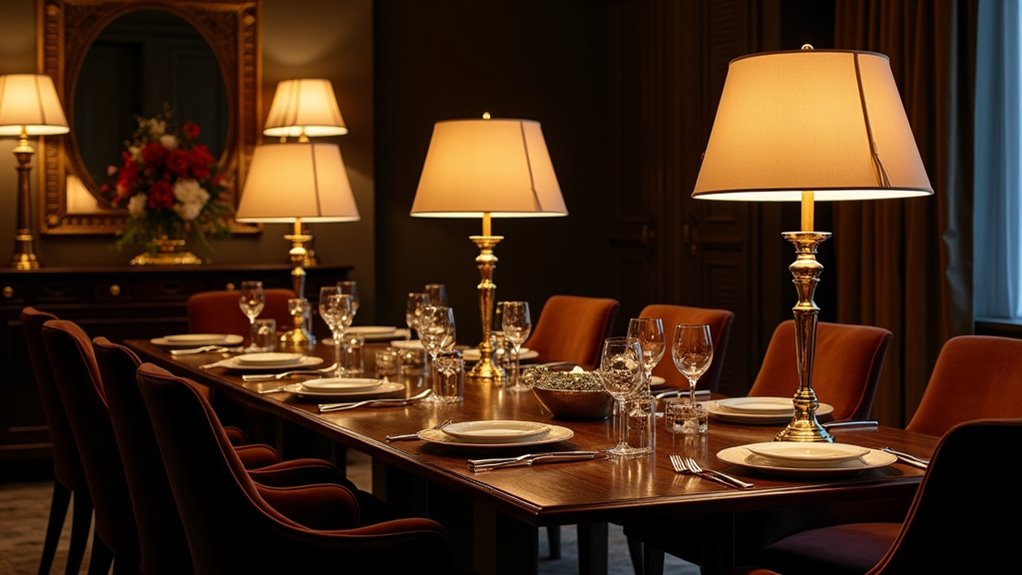 inviting dining ambiance creation