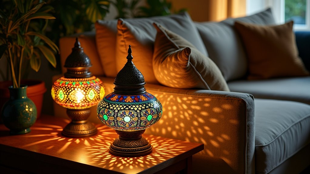moroccan handcrafted artisan lamps