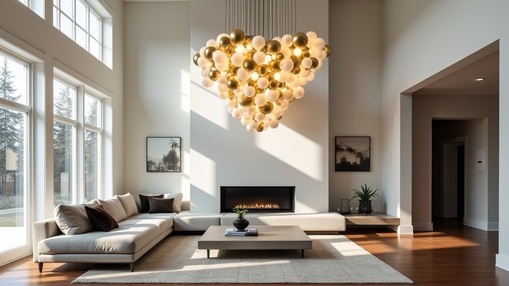oversized elegance in lighting