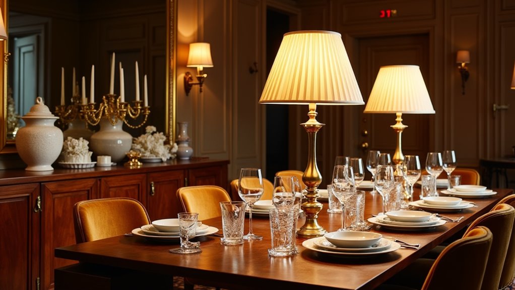 strategic lamp placement choices