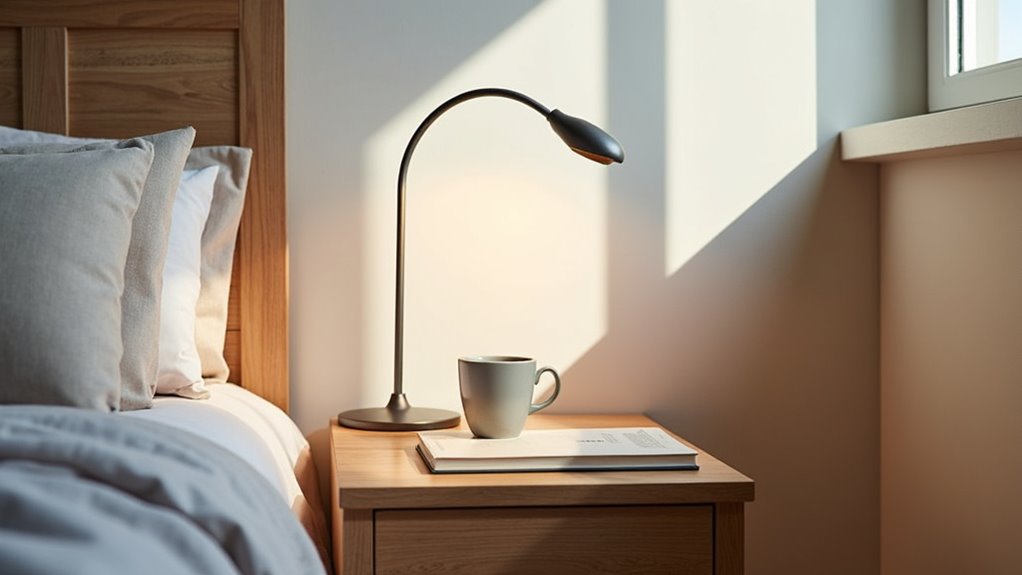 stylish adjustable bedside lamps