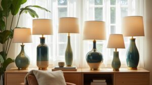 stylish ceramic table lamps