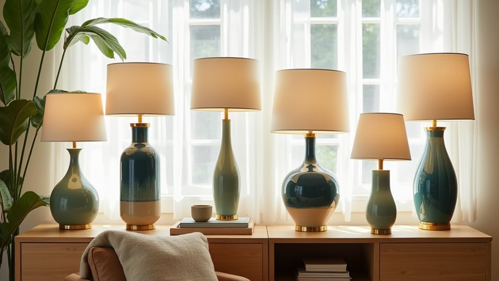 stylish ceramic table lamps