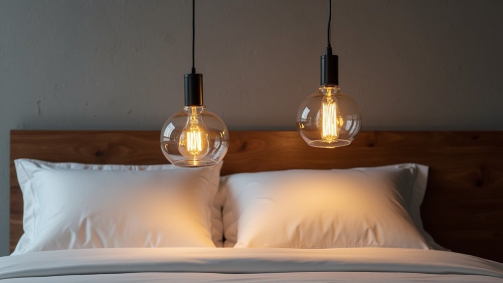 stylish dimmable glass lamp