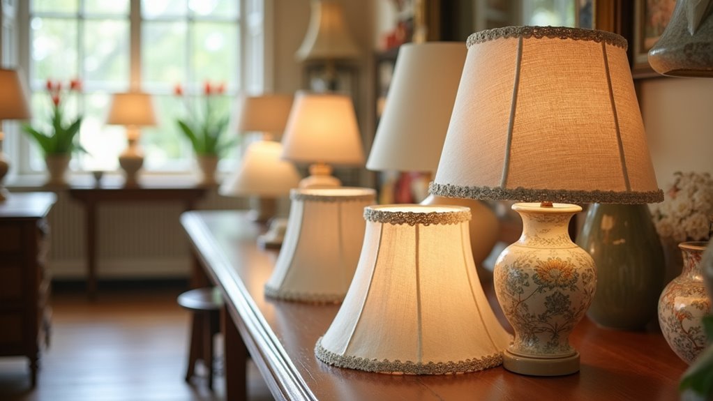 stylish handmade fabric lampshades