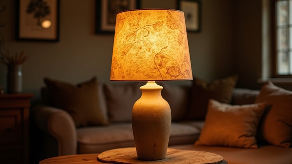 textured parchment shade appeal