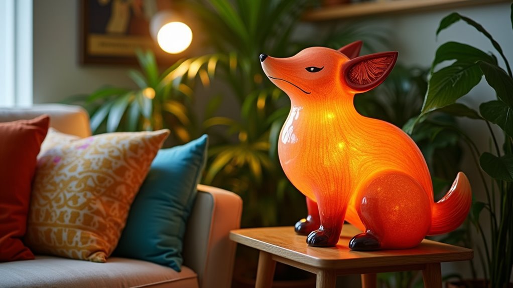 unique handcrafted animal lamps