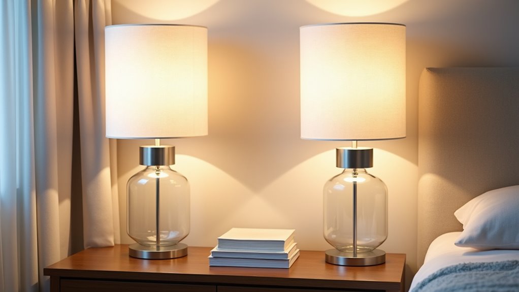 versatile dimmable bedside lamps