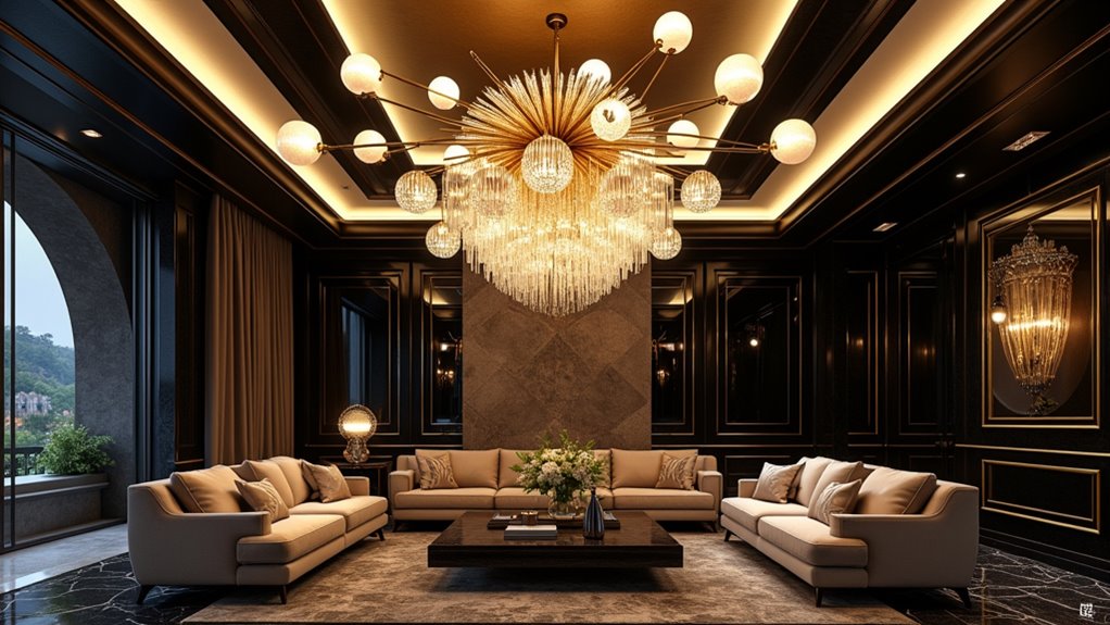 vintage inspired contemporary chandeliers