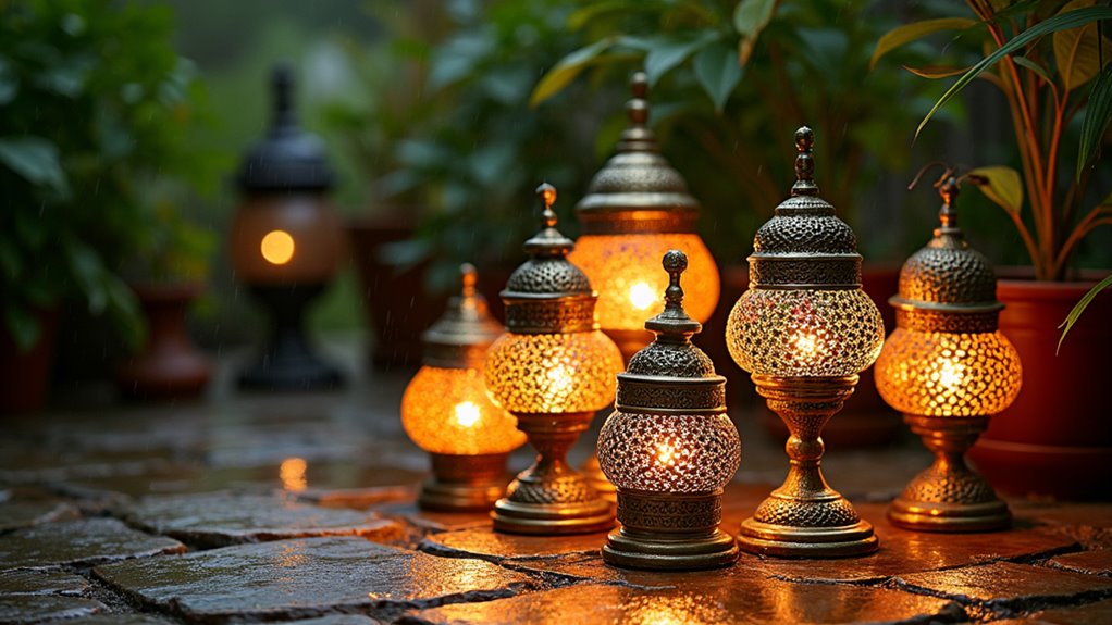 weatherproof moroccan outdoor lamps