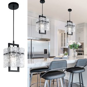 crystal kitchen pendant lights