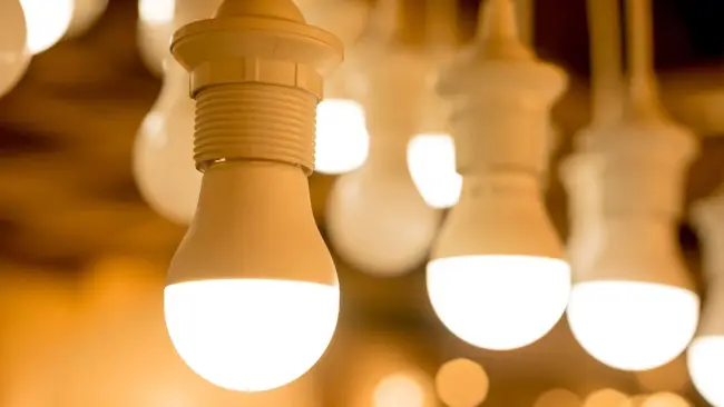 light bulbs give off heat