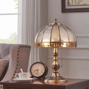 old brass table lamps